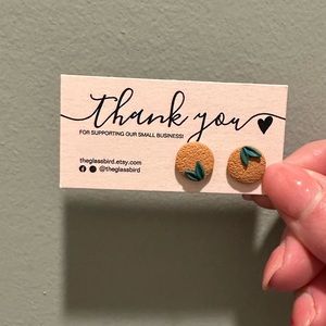 Orange Cutie Earrings